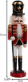 Figurinë zbukuruese Nutcracker Christmas, 30cm, dru, shumëngjyrëshe