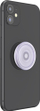 Mbajtëse telefoni PopSockets PopGrip me ngjitës Plant Based, me kickstand, majë e këmbyeshme, dusty lavender