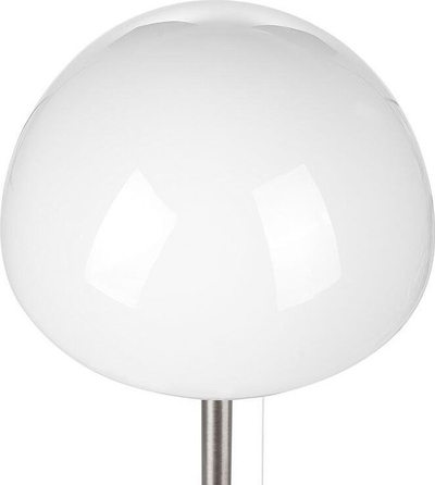 Lampë tavoline Beliani Moruga, metal, argjendtë