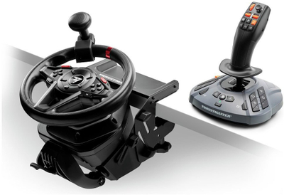 Џојстик Thrustmaster SimTask FarmStick, 3 оски, за PC и PS5, црн