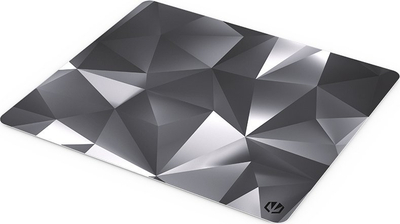 Mousepad gaming Endorfy Crystal Black L, 450x400mm, kundër rrëshqitjes, zi e bardhë