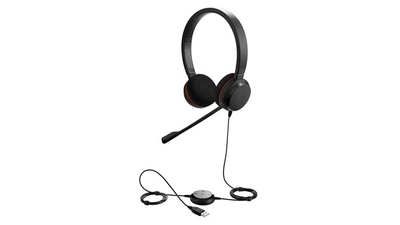 Слушалки Jabra Evolve 20 MS Stereo, црни