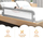 Mbrojtëse për shtrat Baby Center Melandi Guimo 150x48,5x35, e hirtë
