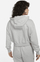 Bluzë me kapuç Nike Sportswear Club Fleece W DQ5850-063, për goca, fleece, gri e çelët