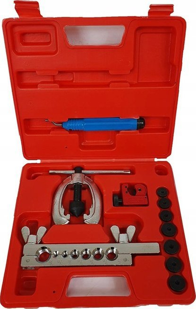 Set veglash SILVER AF/MK 11031, 11 pjesë, për tuba frenash, në kuti plastike të kuqe