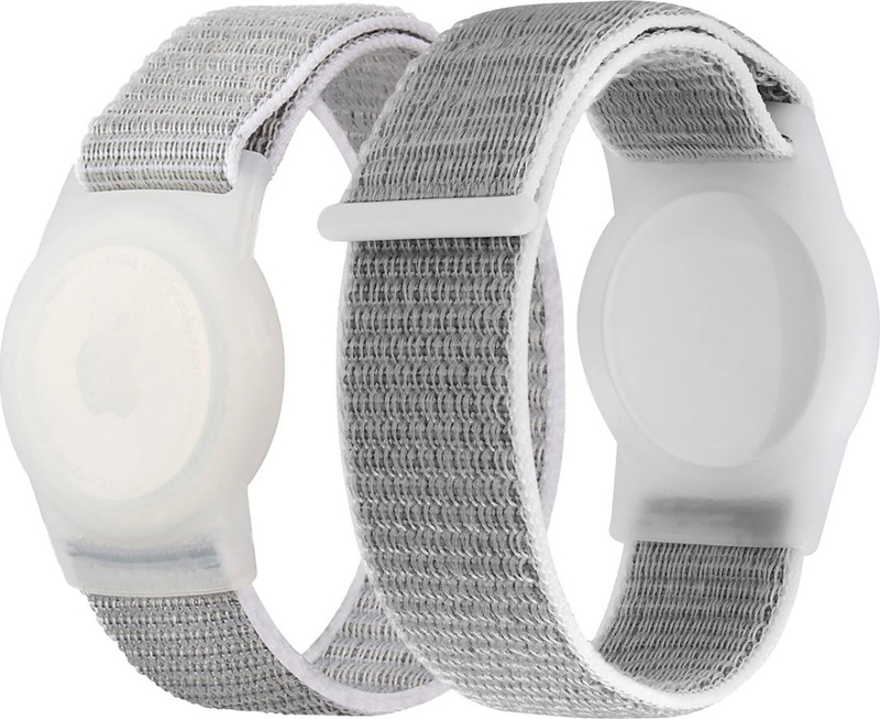Rrip për Apple AirTag Mobile Origin AirTag Strap, najlon, i rregullueshëm, gri