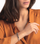 Byzylyk Calvin Klein black Circling pearls KJAKMD04010