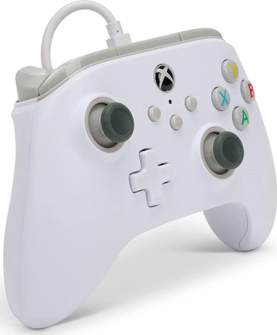 PowerA Жичен Контролер за Xbox Series X|S, White