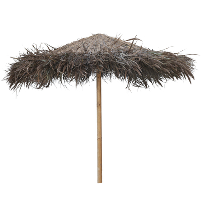 Çadër plazhi HM STRAW Tropical Umbrella HM5897, diametër 240 cm, lartësi 270 cm, kashte natyrale