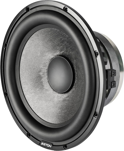 Subwoofer makinë Eton Graphite 10-4, 25 cm, 2 x 4 Ohm, i zi