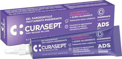 Xhel për gojë Curasept ADS Regenerating, klorheksidinë 0.50%, 30ml, lejla