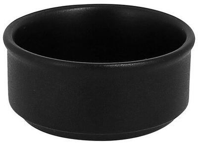 Порцелански рамeкин RAK Neo Fusion NFBABR02BK, 3.4oz, складиралив, volcano black