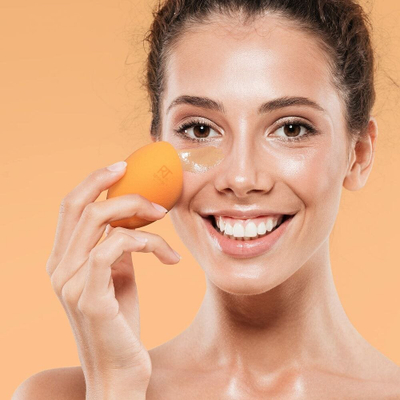 Set sfungjerë grimi Real Techniques Sponge+ Glow Radiant Complexion, 3 copë, shumëngjyrësh