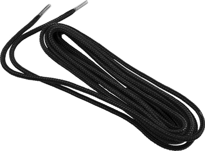 Lidhëse këpucësh NEO, 120 cm, poliester, të zeza