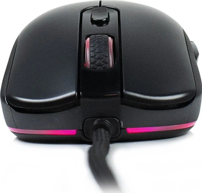 Maus gaming Arozzi Favo 2, shumë i lehtë, me drita RGB, i zi