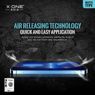 Mbrojtës ekrani X-One Extreme Shock Eliminator 4th Gen Matte, për iPhone 14, i tejdukshëm