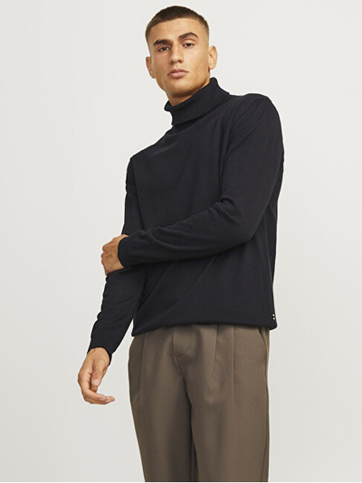 Rollkë për meshkuj Jack&Jones 5715515822539, e zezë
