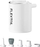 Pompë ajri Flextail Tiny Pump X 2024, 3 në 1, 800mAh, portë Type C, e bardhë