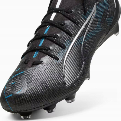 Atlete futbolli Puma Ultra 5 Ultimate FG M 108159-02 për bar natyral, të zeza