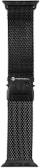Rrip ore Forcell F DESIGN FA11, për Apple Watch 38 40 41 mm, çelik inox i gërshetum, i zi