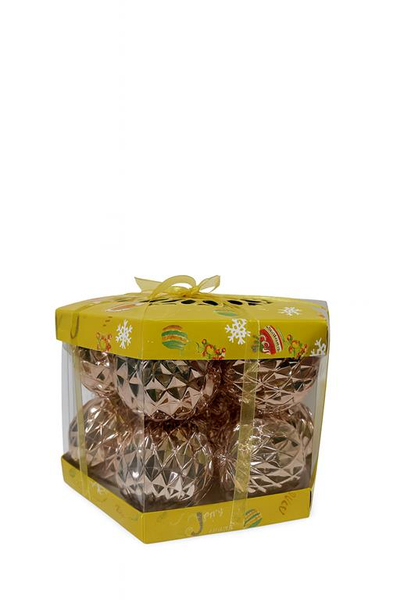 Set topash dekorues golden rose/ kuqe 14/1, 8cm. UNIMIKS