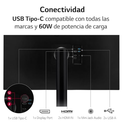 Monitor LG UltraFine Ergo 32UN880P B, 32", 4K HDR, i zi