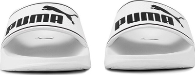 Shapka goca Puma Leadcat 2.0 W, me rrip të gjerë, të bardha