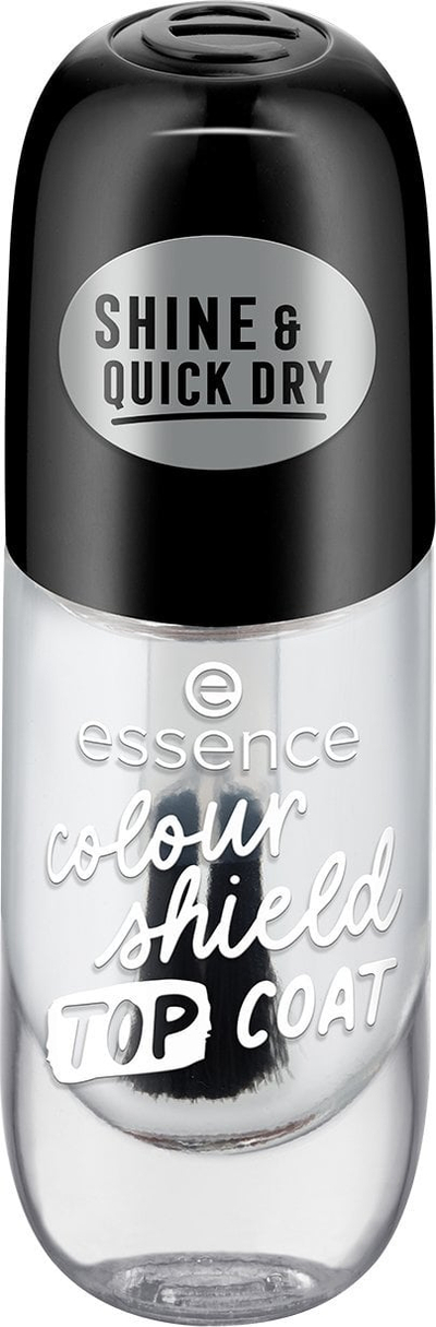 Llak mbrojtës për thonj Essence Color Shield Top Coat, 8 ml, transparent