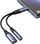 Adapter USB C Joyroom SY C02, 2 në 1, 1x USB C 60W, 1x Jack 3.5 mm, i zi