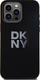 Маска за телефон Dkny DKHCP15LSMCBSK, за iPhone 15 Pro 6.1", Liquid Silicone, црна