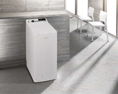Lavatriçe me ngarkim nga lart Whirlpool TDLRB 65242BS EU/N, 6.5kg, 1200 rpm, e bardhë