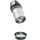 Rrallëse tavoline Gefu, 3 tehe, çelik inox, argjend