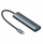 Hub USB Vention 5 në 1, USB C 3.0, 0.15m, gri