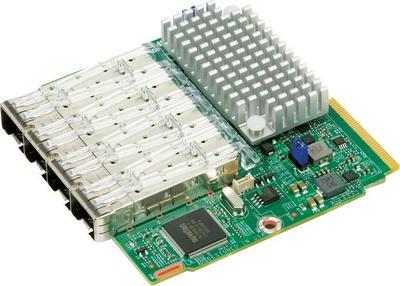 Kartë rrjeti Supermicro AOC-MTG-I4S, 4x SFP+, 10GbE, e brendshme