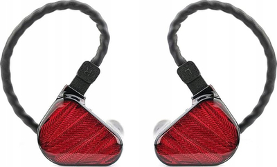 Kufje in ear TRUTHEAR Zero RED, dual driver dinamik, me kabllo, të kuqe