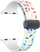 Rrip ore 4wrist Apple Watch 42/44/45/49 mm, i bardhë