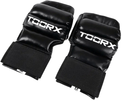 Doreza boksi TOORX Lynx M, poliuretan, madhësia M, të zeza