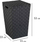 Kos rrobash Wenko 22278100, 48L, 33 x 33 x 53cm, gri