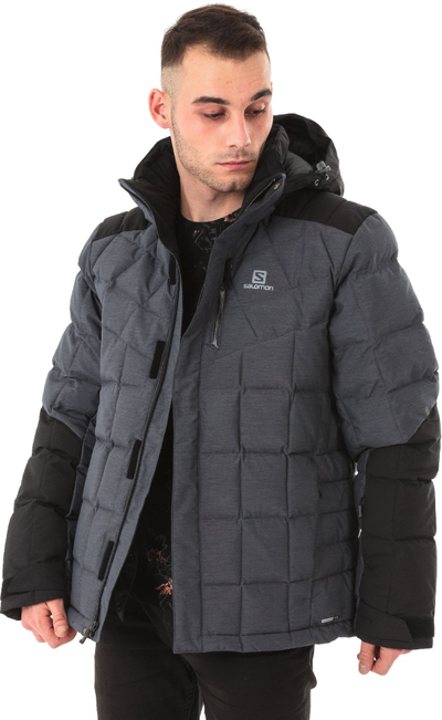 Xhaketë skijimi për meshkuj Salomon Icetown Motion Fit, madhësia XL, e hirtë (397782)