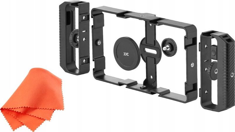Rig video për smartphone JJC Magnetic MagSafe, me telekomandë Bluetooth, i zi
