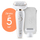 Epilator Braun Silk MBSE9, i bardhë