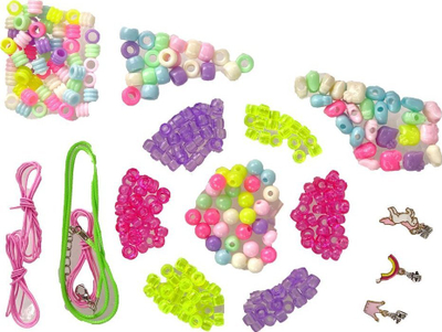 Set lodrash Leantoys Nail and Jewelry, dekorim thonjsh, bërje bizhuterish, shumëngjyrësh