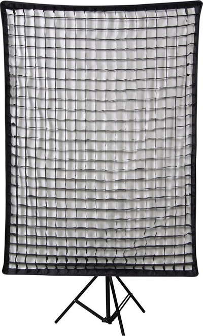Softbox Aurora LBDR 1218S, 120 x 180 cm, drejtkëndor, argjendi