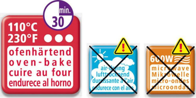 Argjilë polimerike Staedtler FIMO Professional, 85g, për bizhuteri, e zezë