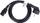 Kabllo rryme PremiumCord Power Cable 230V, 0.5m, 10A, e zezë