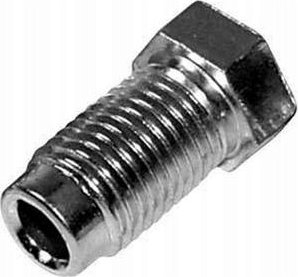 Fund gypi freni TurboWorks Brake Hose End 7/16" AN4, çelik, argjendtë