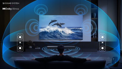 Soundbar TCL S55HE, me bass të thellë, i zi