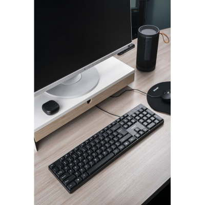 Tastierë SAVIO KB-01, me kabllo, USB, e zezë