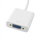 Përshtatës Sbox HDMI-M - VGA-F dhe audio aux, e bardhë