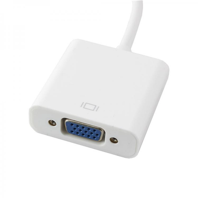Përshtatës Sbox HDMI-M - VGA-F dhe audio aux, e bardhë